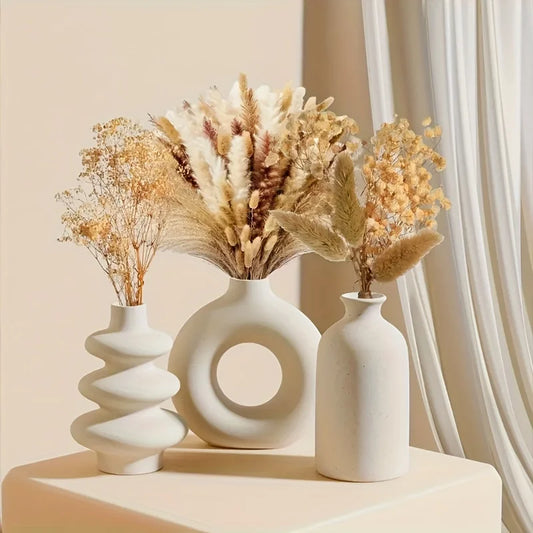 3 Vase Décoratif Moderne - Style Epuré & Raffiné